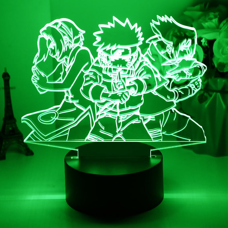 Luminaria de Led Anime Naruto - Bandai