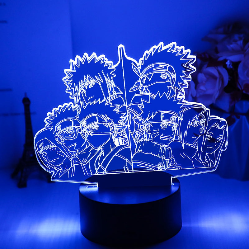 Luminaria de Led Anime Naruto - Bandai